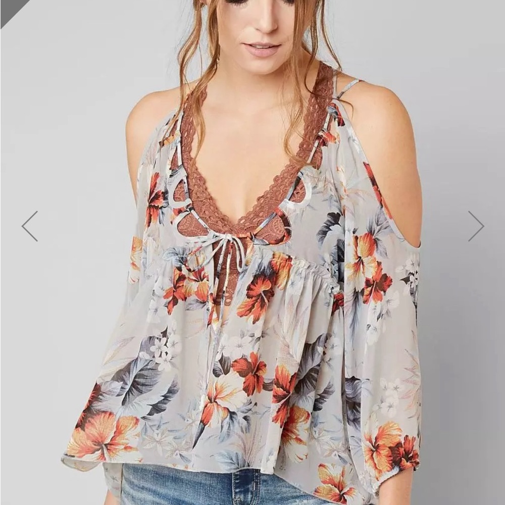 Buckle - Gimmicks floral print chiffon shirt